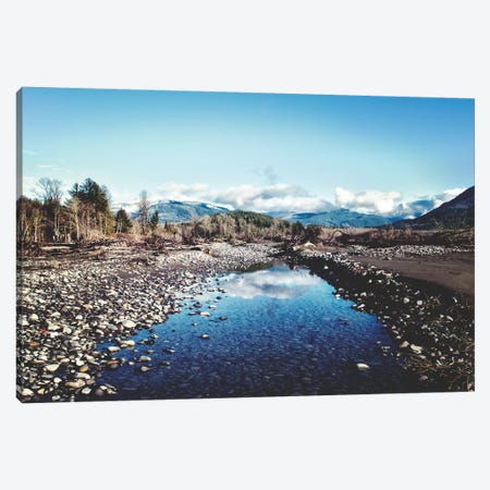 River Reflection Canvas Print #MPH120} by MScottPhotography Canvas Art Print