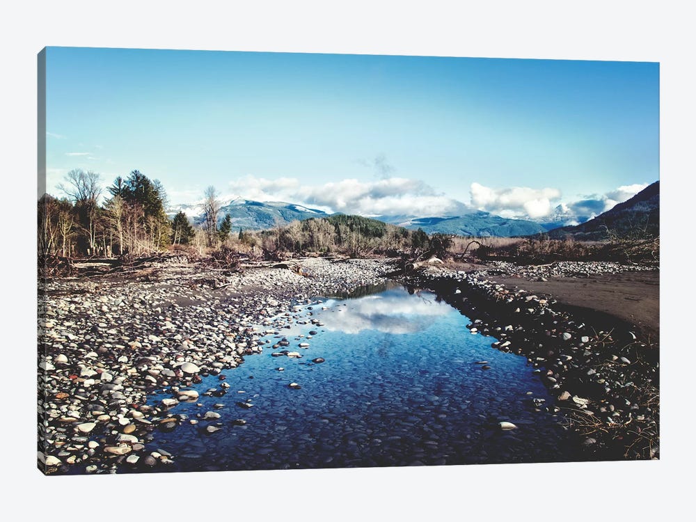 River Reflection by MScottPhotography 1-piece Canvas Artwork