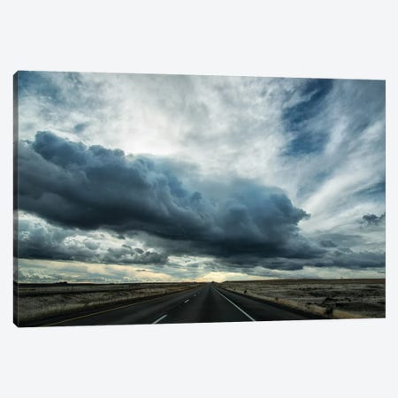 Road to spokane Canvas Print #MPH122} by MScottPhotography Art Print