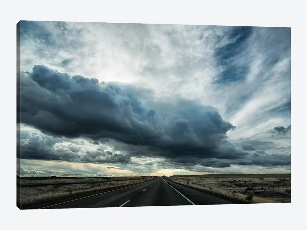 Road to spokane by MScottPhotography 1-piece Canvas Art
