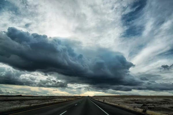 MScottPhotography: Road to spokane by MScottPhotography
