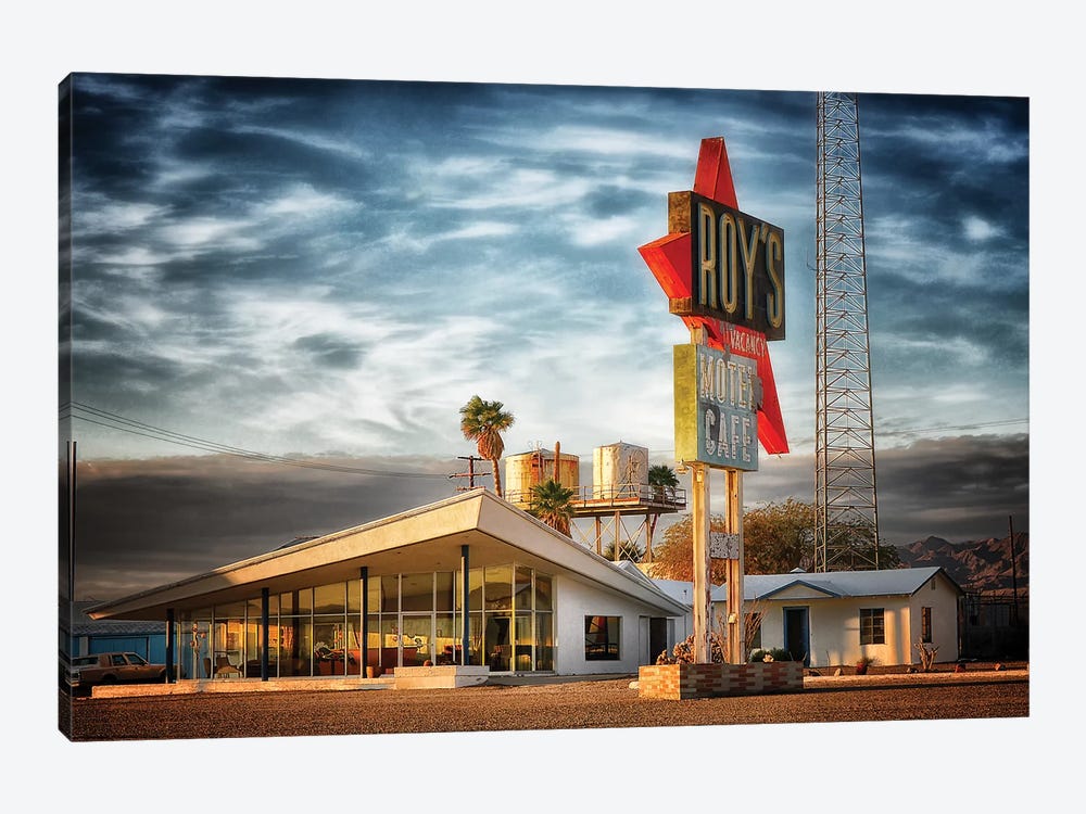 Roys Route 66 by MScottPhotography 1-piece Canvas Print