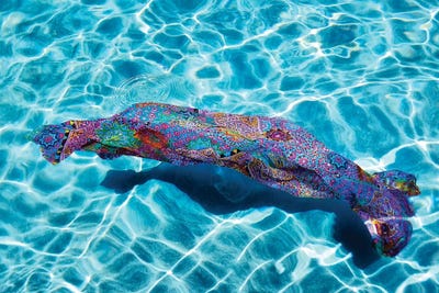 Spanish Scarf by MScottPhotography canvas print