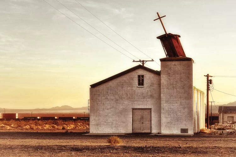 Sunset in the Desert by MScottPhotography wall art