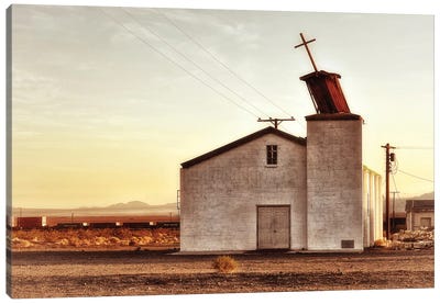 Sunset in the Desert Canvas Art Print - MScottPhotography