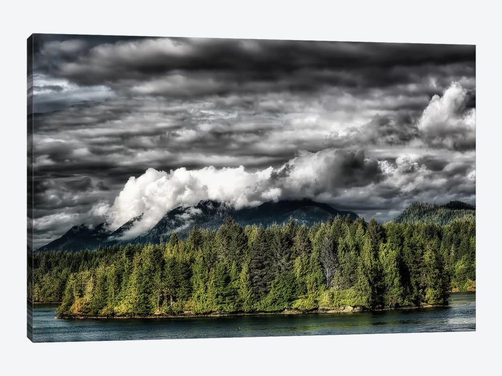 Tofino Storm by MScottPhotography 1-piece Canvas Wall Art