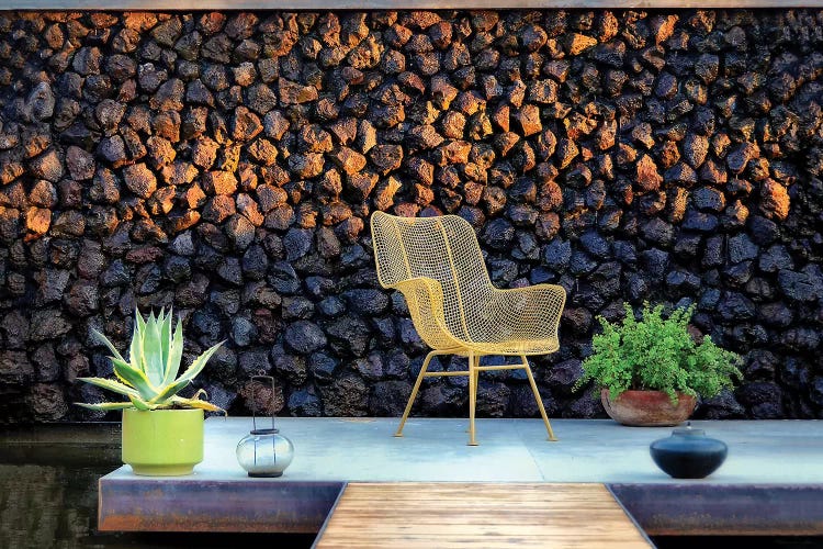 Yellow Chair by MScottPhotography canvas print