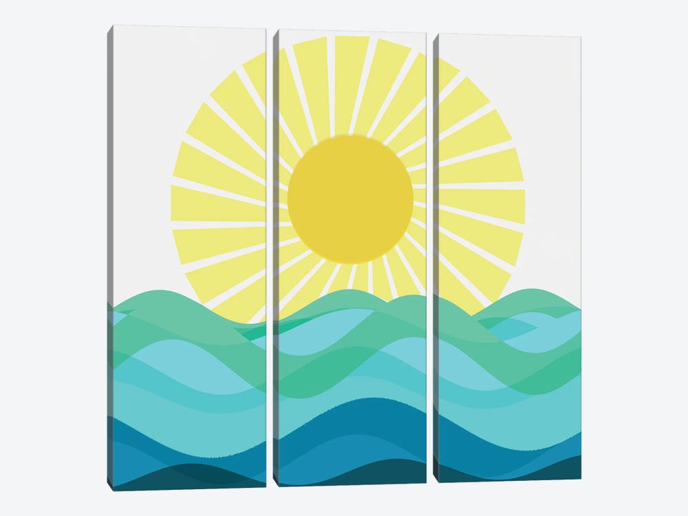 Rise And Shine by MScottPhotography 3-piece Canvas Wall Art