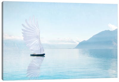 Winged Boat Canvas Art Print - MScottPhotography