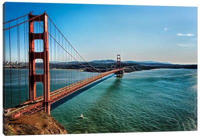 Golden Gate Canvas Art Print - MScottPhotography