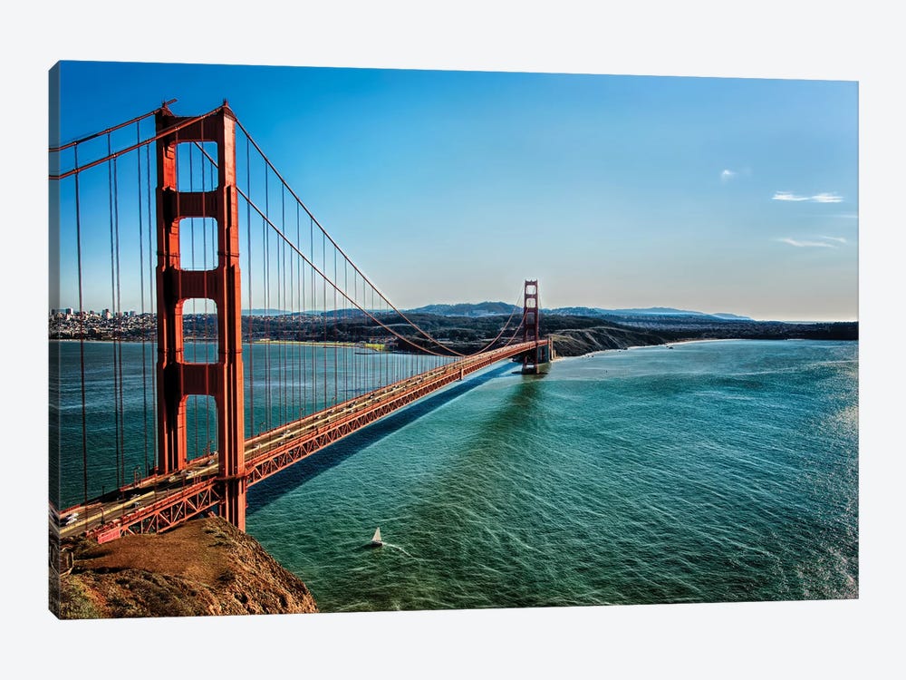 Golden Gate by MScottPhotography 1-piece Canvas Wall Art