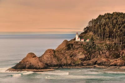 Heceta Head Lighthouse Canvas Print By MScottPhotography | ICanvas