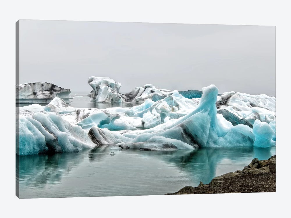 Ice Blue by MScottPhotography 1-piece Art Print