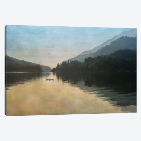 Lake Sutherland Dawn Canvas Print #MPH69} by MScottPhotography Canvas Art Print