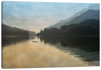 Lake Sutherland Dawn Canvas Art Print - MScottPhotography