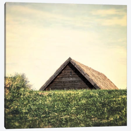 Little Brown Roof Canvas Print #MPH80} by MScottPhotography Canvas Print