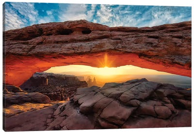 Mesa Arch Canvas Art Print - MScottPhotography