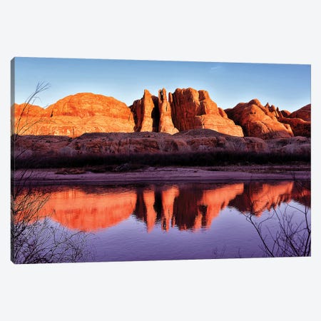 Moab Creek Canvas Print #MPH87} by MScottPhotography Canvas Art