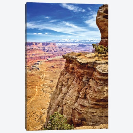 Moab Red Rock Canvas Print #MPH88} by MScottPhotography Canvas Art Print