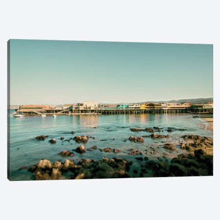 Monterey Pier Canvas Print #MPH89} by MScottPhotography Canvas Print