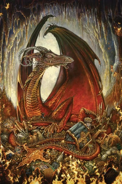 Dragons: Treasure Dragon by Myles Pinkney