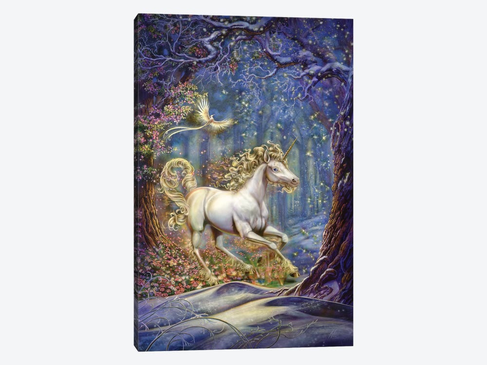 Unicorn by Myles Pinkney 1-piece Canvas Artwork