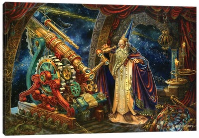 The Astronomer Canvas Art Print