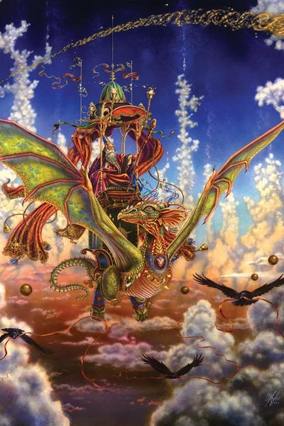 Dragon Flight by Myles Pinkney art print