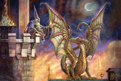 Dragon's Fire I by Myles Pinkney art print