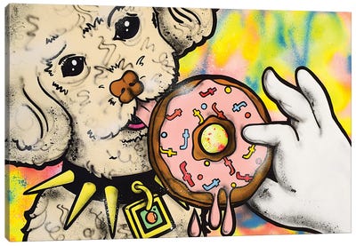 Olimpo Canvas Art Print - Donut Art