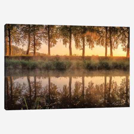 Sunrise In The Netherlands Canvas Print #MPO142} by Martin Podt Canvas Wall Art