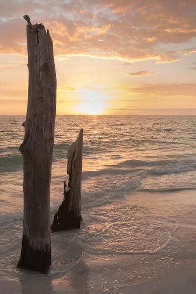 Florida: Sunset at Lovers Key State Park, Florida by Maresa Pryor