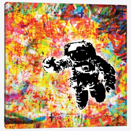 Space - Colors Canvas Print #MPS19} by Morgan Paslier Canvas Print