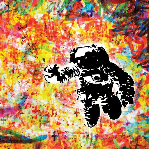 Street Art: Space - Colors by Morgan Paslier