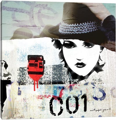 Make Perfect Your Will Canvas Art Print - Madonna