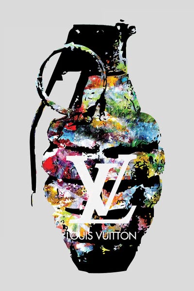 Pop Culture: Louis Vuitton Grenade by Morgan Paslier