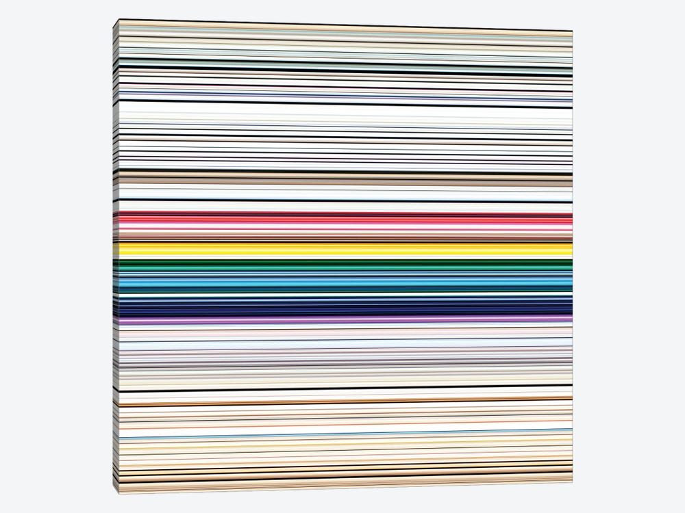 Vinyl Stack VI by Morgan Paslier 1-piece Art Print