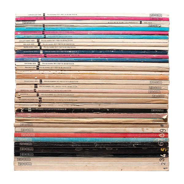 Media Formats: Zoom Issues 01-38 by Morgan Paslier