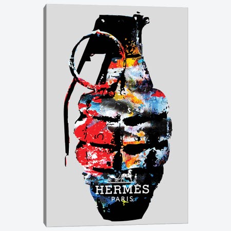 Grenade Hermes Canvas Print #MPS83} by Morgan Paslier Canvas Art