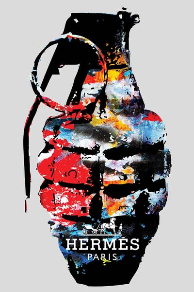 Similar To Banksy: Grenade Hermes by Morgan Paslier