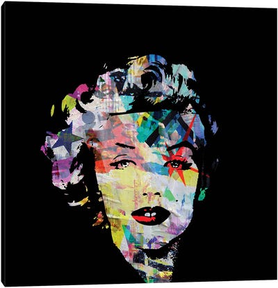Marilyn Monroe I Canvas Art Print - Morgan Paslier