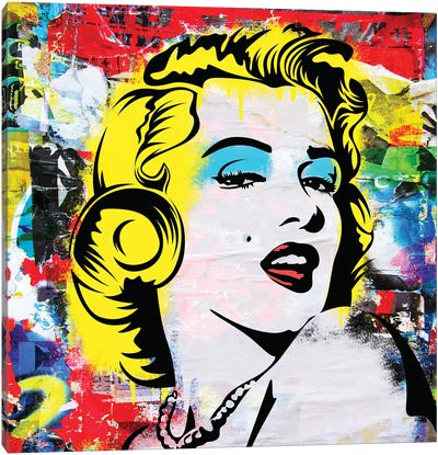 Marilyn And You Canvas Art Print