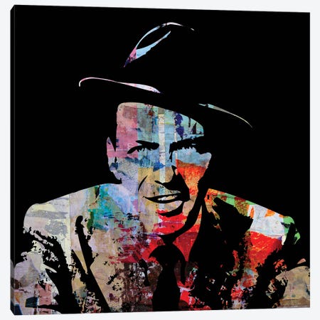 Sinatra Canvas Print #MPS92} by Morgan Paslier Canvas Art Print