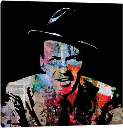 Sinatra Canvas Art Print - Morgan Paslier