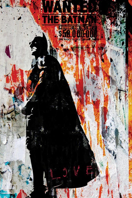 The Batman by Morgan Paslier wall art
