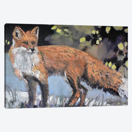 Foxy Canvas Print #MPT106} by Mary Pratt Art Print