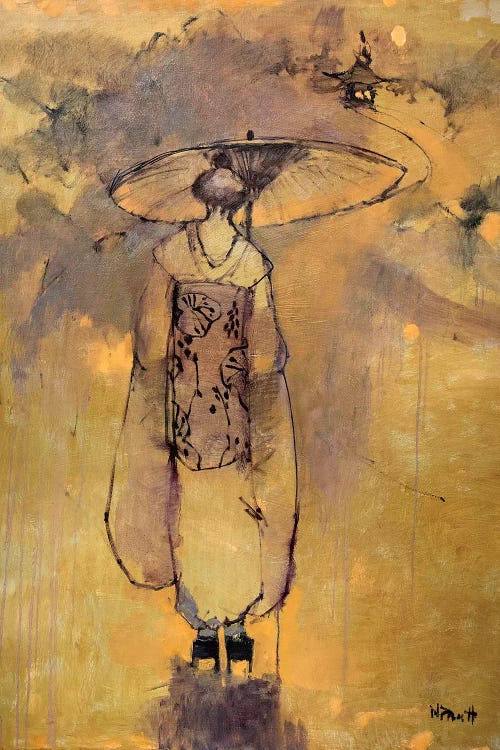 Orange Light Geisha