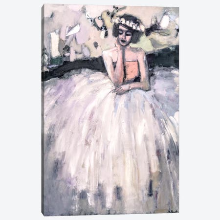 Seated Nonchalantly Canvas Print #MPT25} by Mary Pratt Canvas Artwork