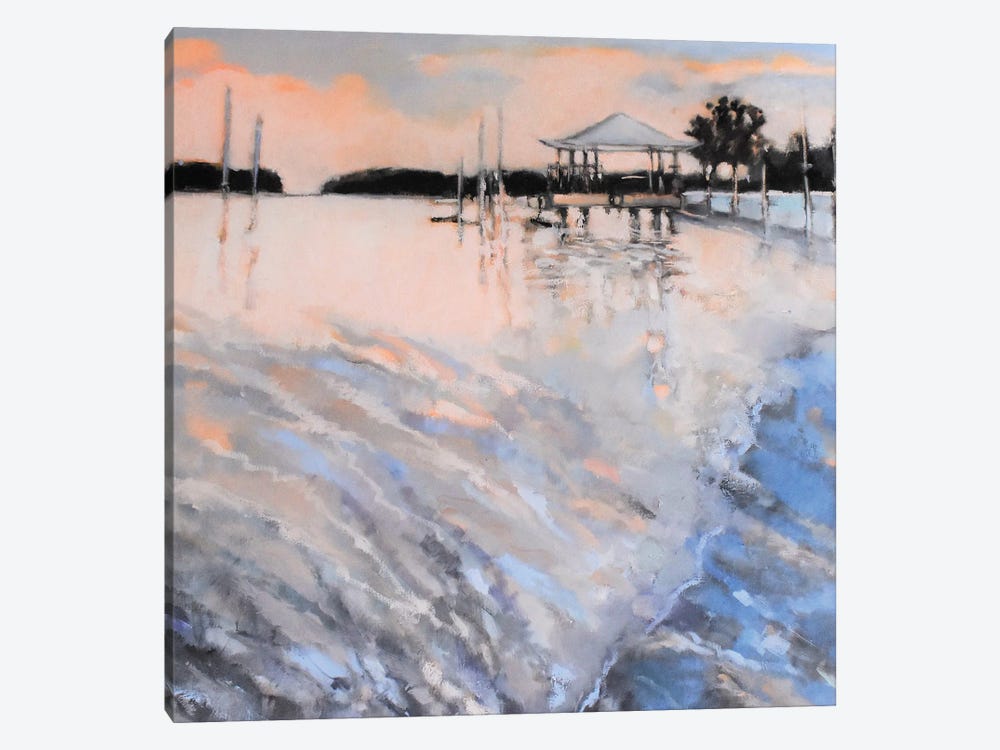 Tybee Sunset by Mary Pratt 1-piece Canvas Print