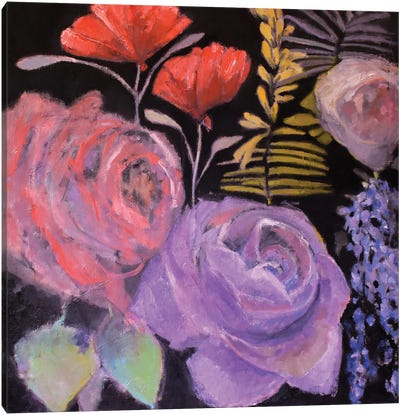 Outspoken Floral Canvas Art Print - Mary Pratt